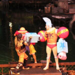 one piece premiere show 2014 universal studios japan usj apresenta%C3%A7%C3%A3o live action franky marinha