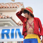 one piece premiere show 2014 universal studios japan usj water battle luffy