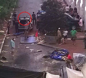 the walking dead 5 temporada atropelamento Carol veículo com cruz 4
