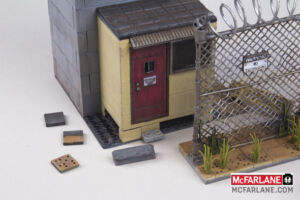 the walking dead peças de lego prisão 3
