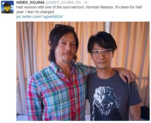 norman reedus hideo kojima