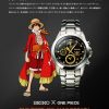 One piece relógio comemorativo 15 anos seiko 1