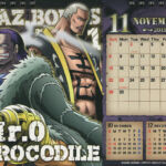 Calendário de Mesa One Piece Cross 2015 Novembro