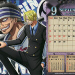 Calendário de Mesa One Piece Cross 2015 Setembro