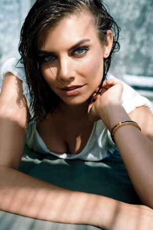 Lauren Cohan Maggie Greene Revista GQ 4