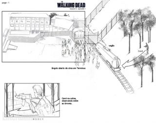 The walking dead 5 temporada storyboard s05e01 1