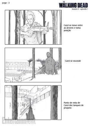 The Walking Dead 5 Temporada Storyboard S05E01 3