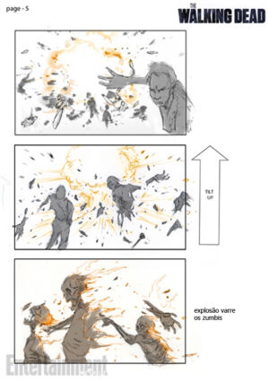The Walking Dead 5 Temporada Storyboard S05E01 5