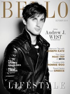 The walking dead andrew j west gareth bello magazine 1