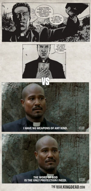 the walking dead s05e02 comparacao hq 02