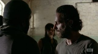 The walking dead 5ª temporada s05e07 tyreese daryl rick