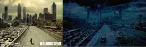 The Walking Dead S05E06 Easter Egg Estrada para Atlanta