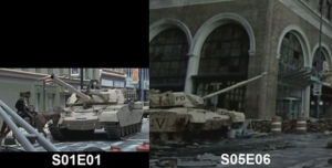 The Walking Dead S05E06 Easter Egg Tanque