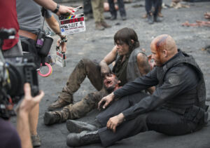the walking dead s05e07 por tras das cameras 01