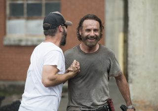 The walking dead s05e07 por tras das cameras 03