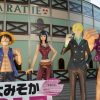 One piece estátuas tamanho real 2 tripulação