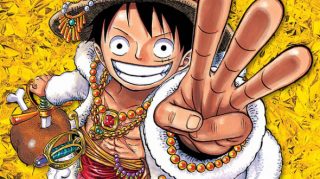 Gild Tesoro e as roupas dos Mugiwaras em One Piece Burning Blood