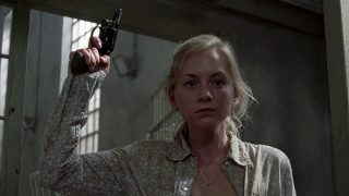 The walking dead 3 temporada beth greene atirando para cima