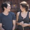 The walking dead 5 temporada bastidores s05e01 steven yeun gleen rhee chandler lauren cohan maggie greene