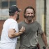 The walking dead 5 temporada bastidores s05e07 andrew lincoln rick grimes