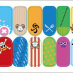 Adesivos Unha One Piece Aco Nail Mugiwara