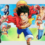 One Piece Maratona Taiwan Banner Tripulação