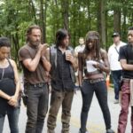 The Walking Dead 5 Temporada S05E10 Them Bastidores Elenco 2