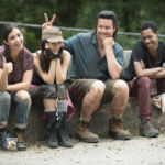 The Walking Dead 5 Temporada S05E10 Them Bastidores Elenco Tara Rosita Eugene Noah