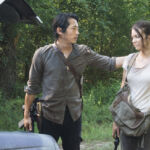 The Walking Dead 5 Temporada S05E10 Them Imagens Gleen Maggie Steve Yeun Lauren Cohan
