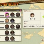 One Piece Pirate Warriors 3 Screenshot Seleção Personagens