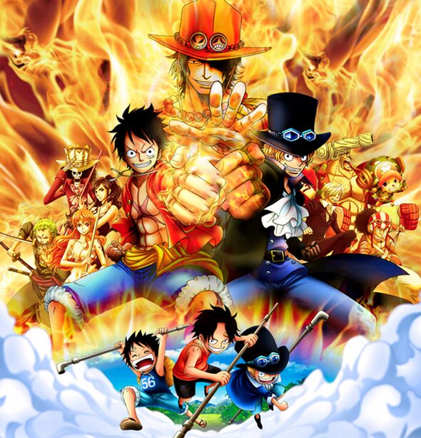 One Piece Premier Show 2015 Luffy Ace Sabo