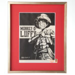 One Piece Xilogravura Luffy 1
