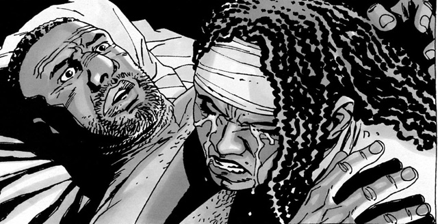 10 melhores casais dos quadrinhos michonne tyreese