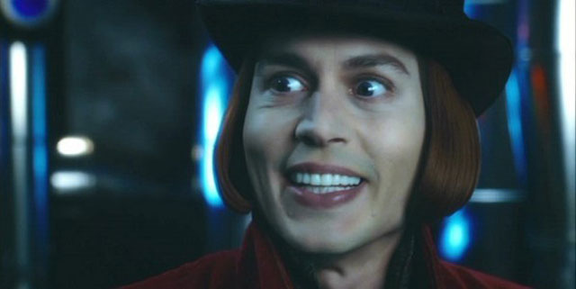 Johnny depp papeis estranhos willy wonka a fantástica fábrica de chocolate