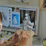 One Piece SCultures BIG Figure Colosseum 4 Vol 2 Nami Noiva Making of 5