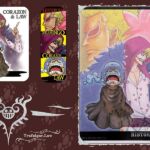 One Piece Trafalgar Law Ichiban Kuji Adesivos Cart%C3%B5es Postais 1