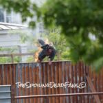 The Walking Dead 6 Temporada Grava%C3%A7%C3%B5es Rapaz em chamas