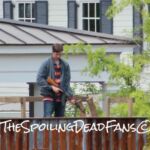 The Walking Dead 6 Temporada Grava%C3%A7%C3%B5es Rapaz em guarda