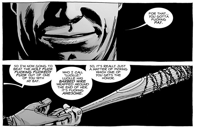 The walking dead hq melhores casais negan lucille