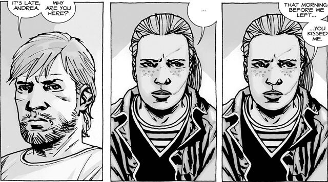 The Walking Dead HQ Melhores Casais Rick Andrea