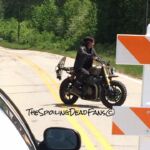 the walking dead 6 temporada horda de zumbis gravacoes 09 daryl
