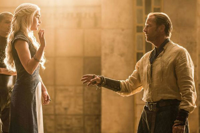 Game of Thrones Duplas Daenerys Jorah Mormont