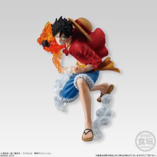 One piece attack styling three brothers of flame luffy