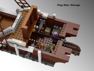 One piece lego ideas going merry navio 4 estoque