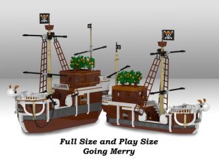 One piece lego ideas going merry navio 5