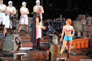 One Piece USJ Universal Studios Japan Premier Show 2015 Apresenta%C3%A7%C3%A3o Live Action 12 Marinha Nami