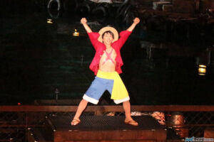 One Piece USJ Universal Studios Japan Premier Show 2015 Apresenta%C3%A7%C3%A3o Live Action 40 Luffy