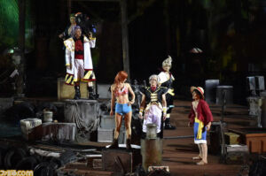 One Piece USJ Universal Studios Japan Premier Show 2015 Apresenta%C3%A7%C3%A3o Live Action 56 Nami Luffy