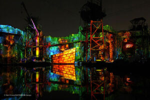 One Piece USJ Universal Studios Japan Premier Show 2015 Apresenta%C3%A7%C3%A3o Live Action Cen%C3%A1rio 1