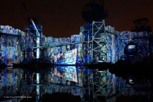 One Piece USJ Universal Studios Japan Premier Show 2015 Apresenta%C3%A7%C3%A3o Live Action Cen%C3%A1rio 2